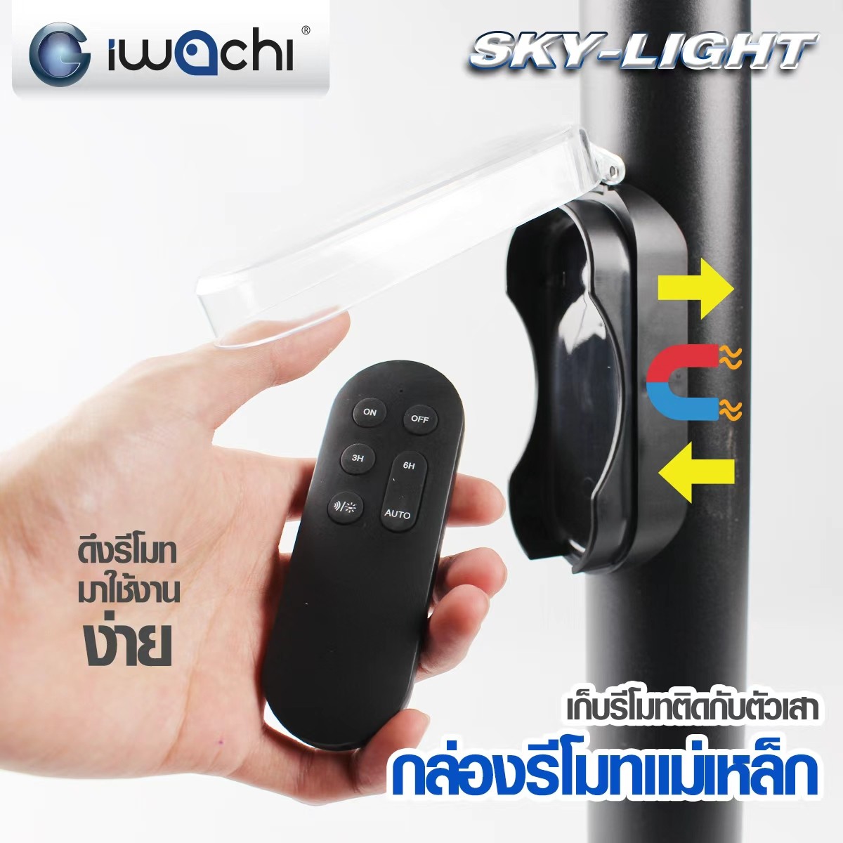 ไฟถนน solar 500w พร้อมเสาสูง 2.5เมตร พร้อมฐาน