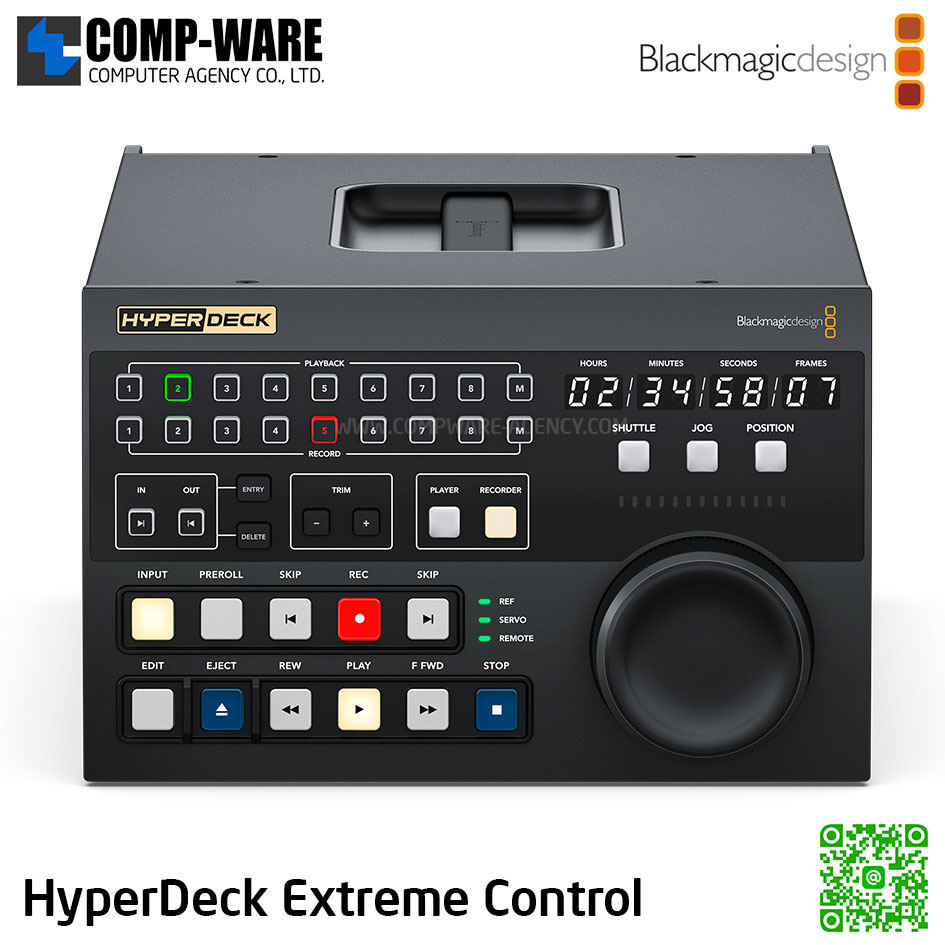 Blackmagic HyperDeck Extreme Control (1Year Warranty)