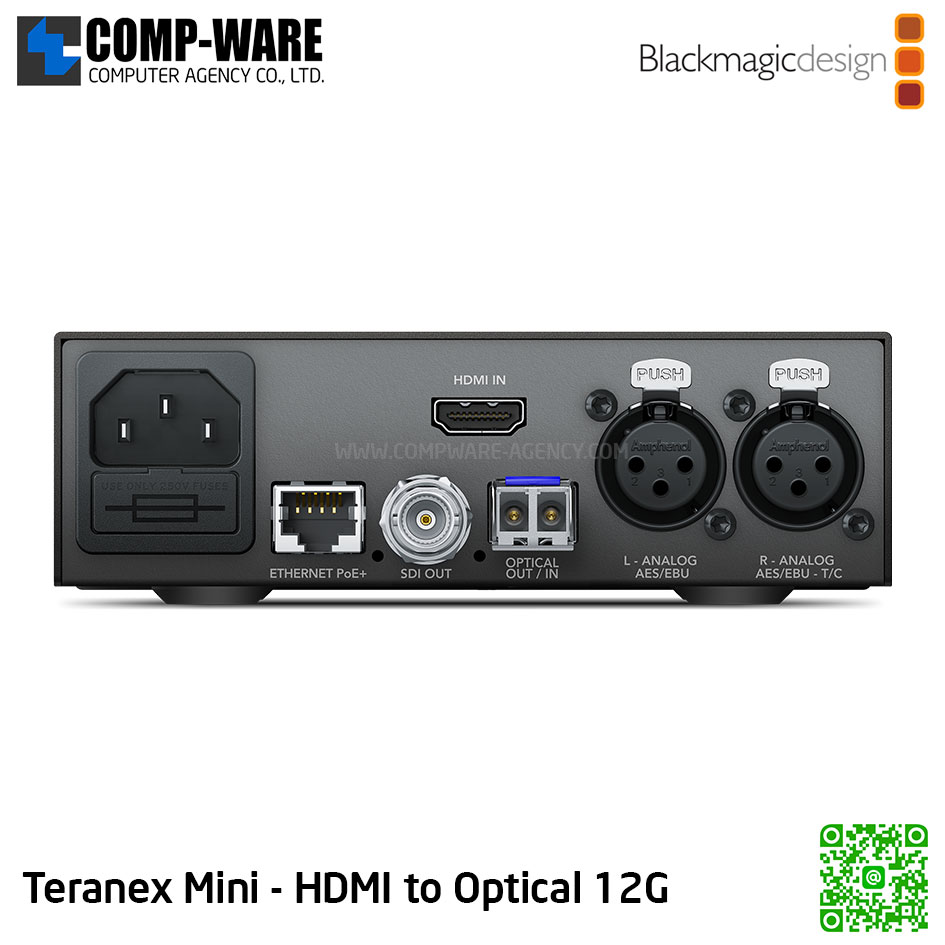 Blackmagic Teranex Mini - HDMI to Optical 12G