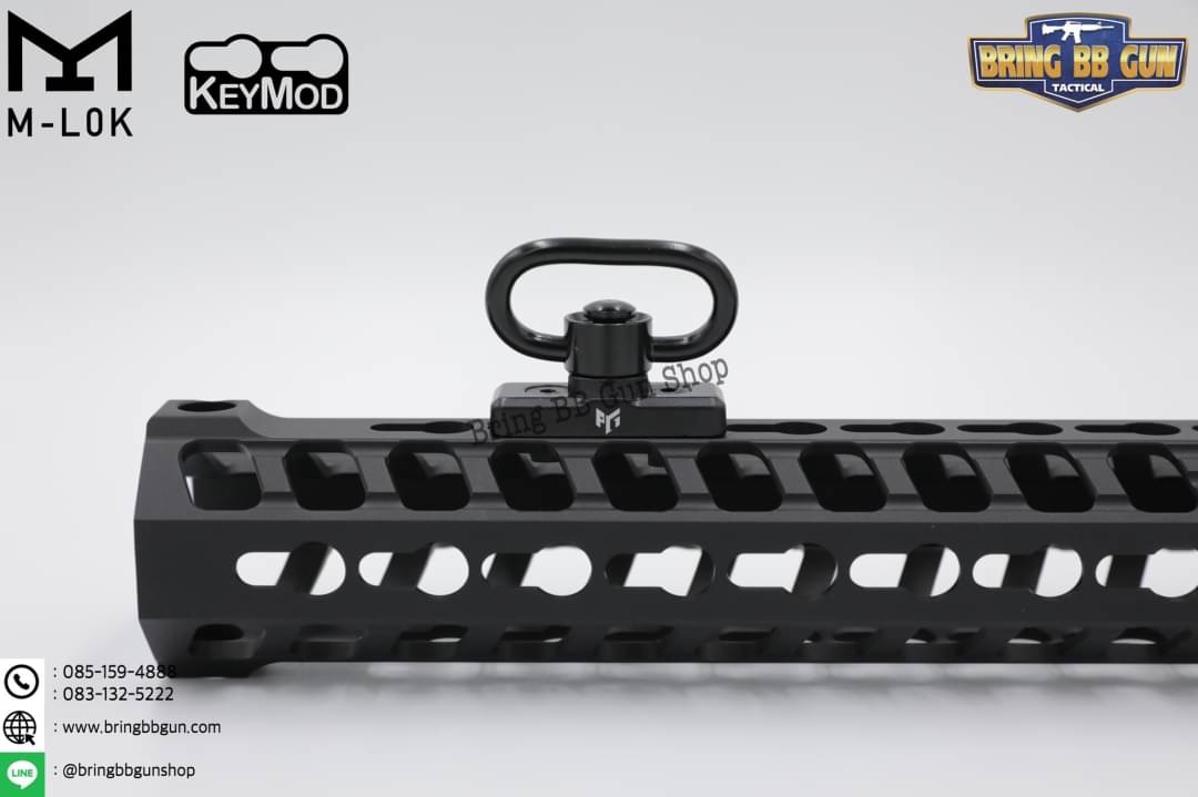 แป้นหูกวินจับราง M-Lok & Keymod + หูกวิน ยี่ห้อ MGPCQB (ชุดหูกระวินปลดไว ราง M-Lok & Keymod)