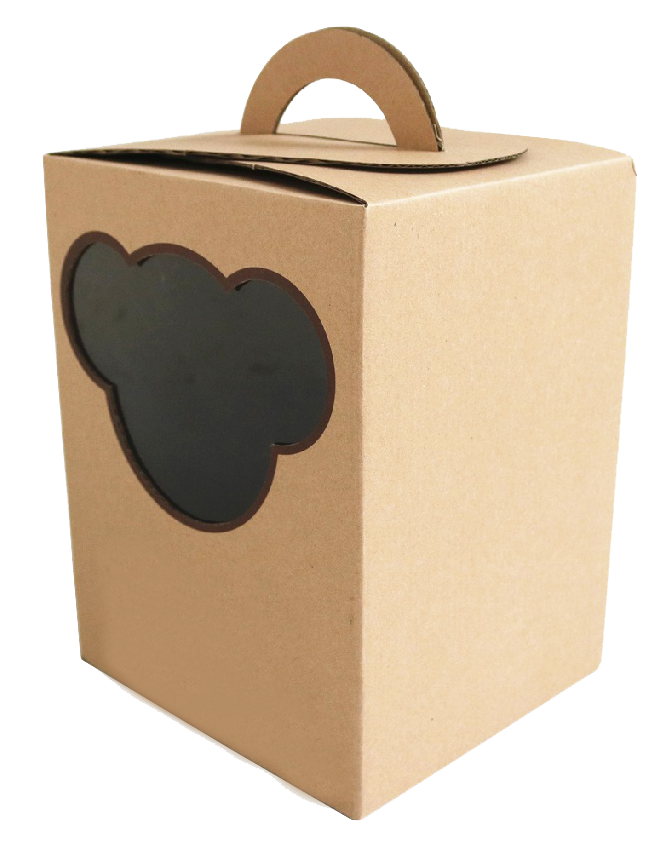 กล่องกระดาษคราฟท์,กล่องขนม,กล่องเบเกอรี่,ถุงหิ้ว