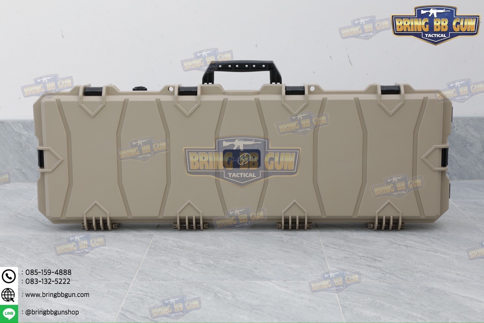 กล่องปืนยาวมีล้อลาก Plasma Case (ความยาว 1m.) รุ่น ปืนยาวมีล้อลาก (39 นิ้ว) (กล่องกันกระแทก) (Hard Case) (Water Proof Case)