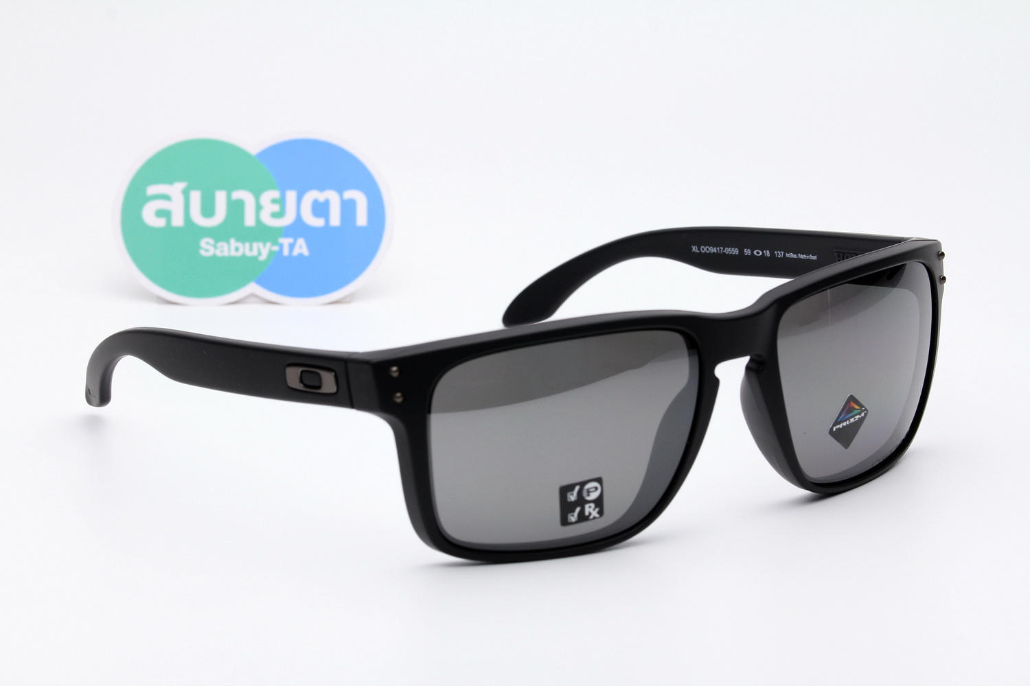 Oakley HOLBROOK XL Matte Black/Prizm Black Polarized SKU#OO9417-05