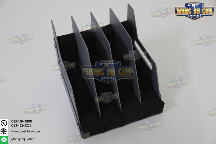 ชั้นวางปืนสั้น (ช่วยจัดเก็บปืนสั้นให้เป็นระเบียบ) (Pistol Stroage Rack)