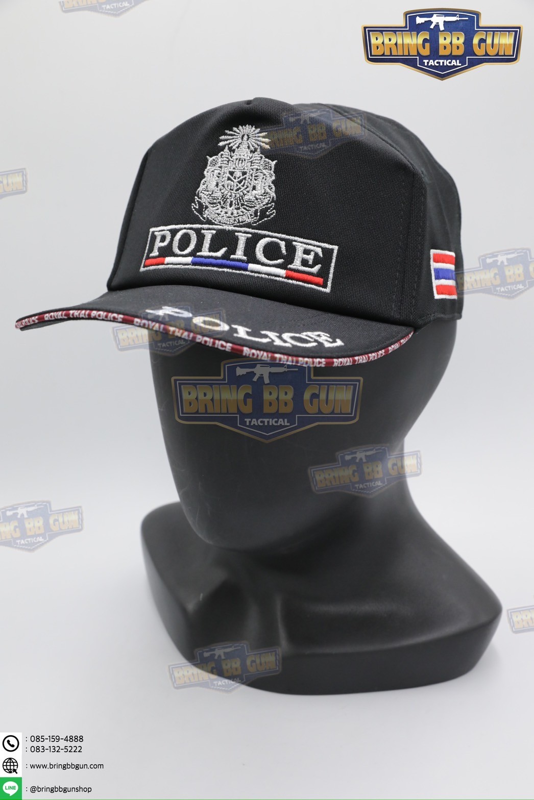 หมวกแก๊ปปักลายหน่วยงานต่าง เกรดพรีเมี่ยม (Version 1) Cap