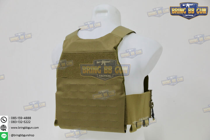 เสื้อเวส FCSK 3.7 (เสื้อเวส FCSK 3.0 + เพ้าแม็กกาซีน MK5 (5.56 แบบ3ช่อง)) (FCSK 3.7 Plate Carrier) (FCSK 3.0 + MK5 Front Flap)