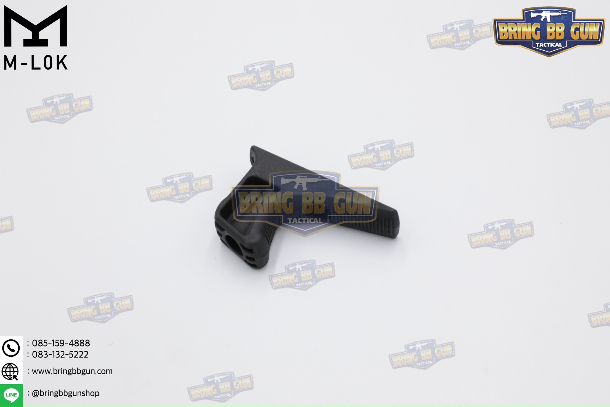 กริ๊ปมือหน้า BCM KAG (Angled Foregrip) (Kinesthetic Angled Grip) (ใช้ได้กับชุดหน้าระบบราง M-Lok เท่านั้น)