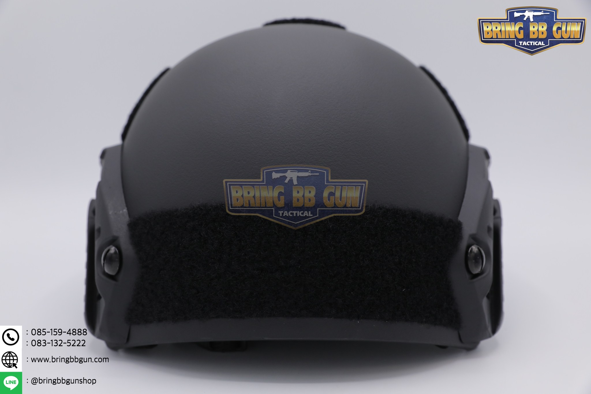 หมวก Fast (หมวกฟาส) (Fast Helmet MH type) รุ่น Strandard Version No holes