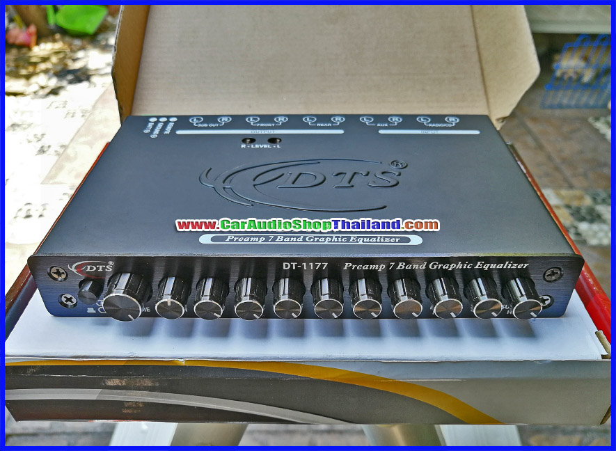 ปรีแอมป์ 7 แบนด์ คุณภาพ DIGITAL SOUND 7 BAND DT 1177
