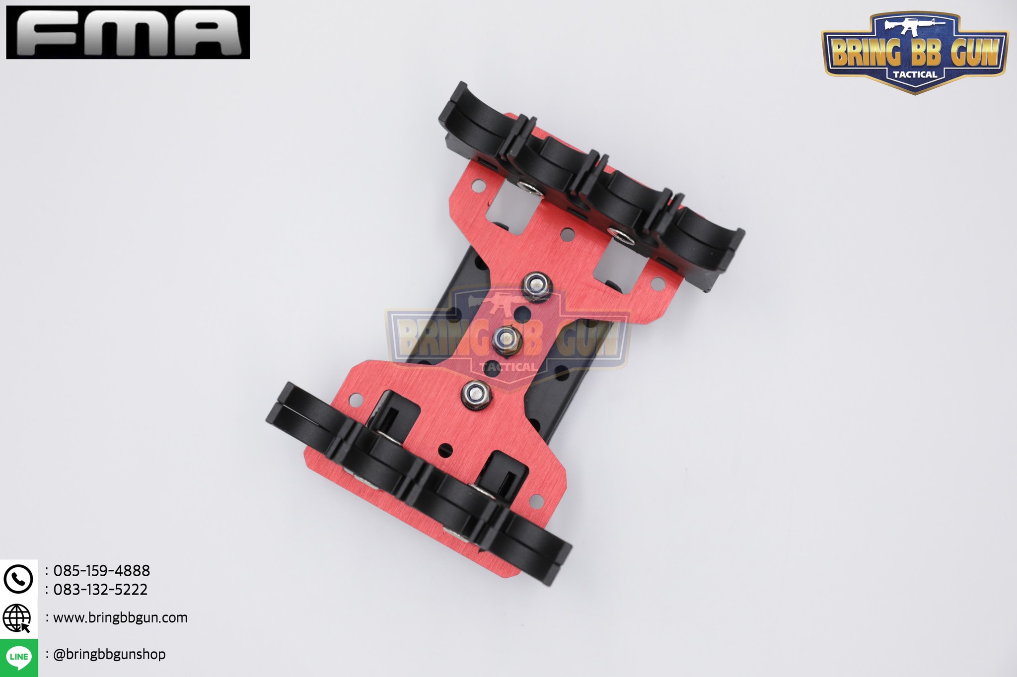 จิงโจ้ใส่กระสุนลูกซอง 8 นัด (แผงกระสุนลูกซองจิงโจ้โหลดเร็ว 8 นัด) ยี่ห้อ FMA รุ่น บอดี้อลูมิเนียม FMA Pratical 8Q shotshell Carrier（CNC)