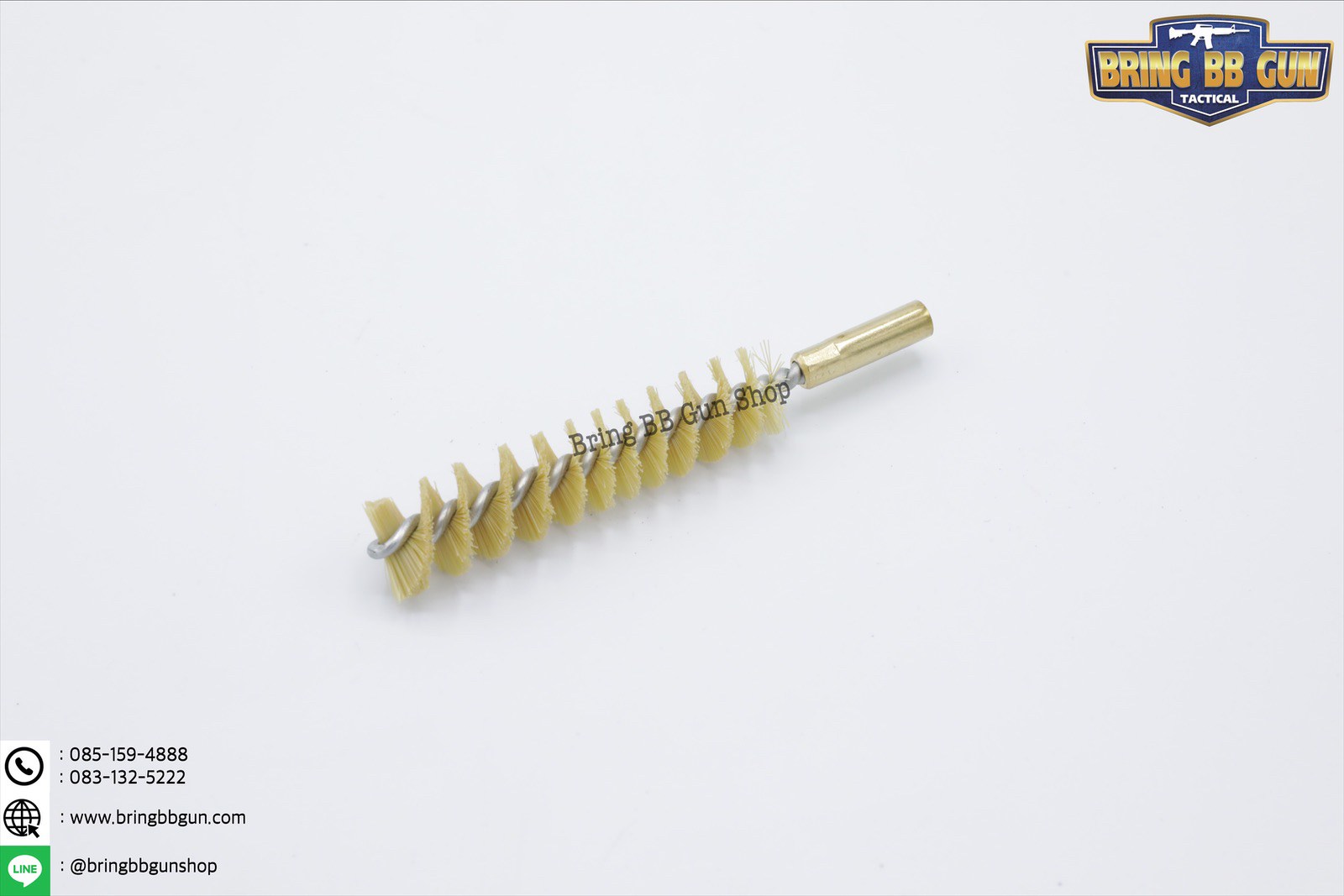 แซ่ทำความสะอาดปืนแบบพกพา สำหรับปืนลำกล้อง .38,.357,9mm.