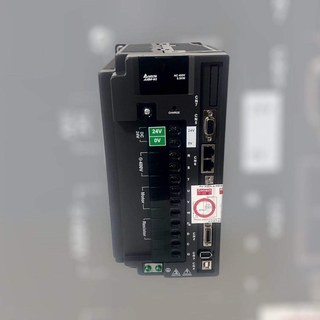 Delta AC Servo Drive ASD-A2-5543-M 5.5kW 400V 3-Phase , close loop ,CAN open