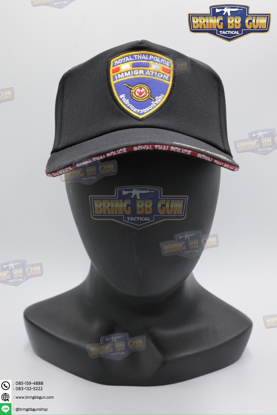 หมวกแก๊ปปักลายหน่วยงานต่าง เกรดพรีเมี่ยม (Version 1) Cap