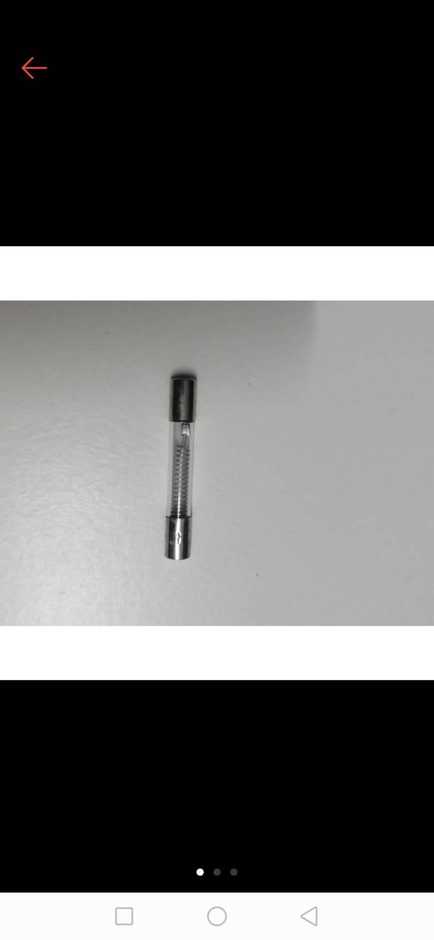 0000177 ฟิวส์ ไมโครเวฟ 5KV 800 MA (0.8A) Microwave Oven Fuse
