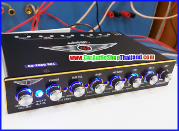 ปรีแอมป์ 5 แบนด์ คุณภาพ AUDIO QUART 666 SQL