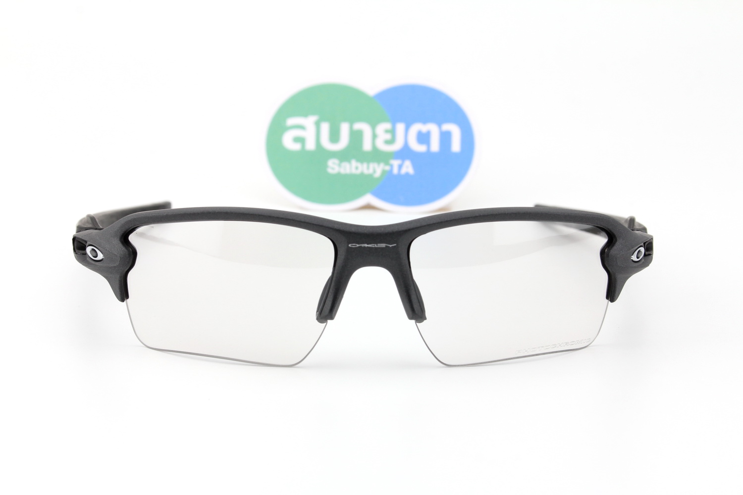 Oakley FLAK 2.0 XXL Steel / Clear Photochromic 50% Black SKU#OO9488-07