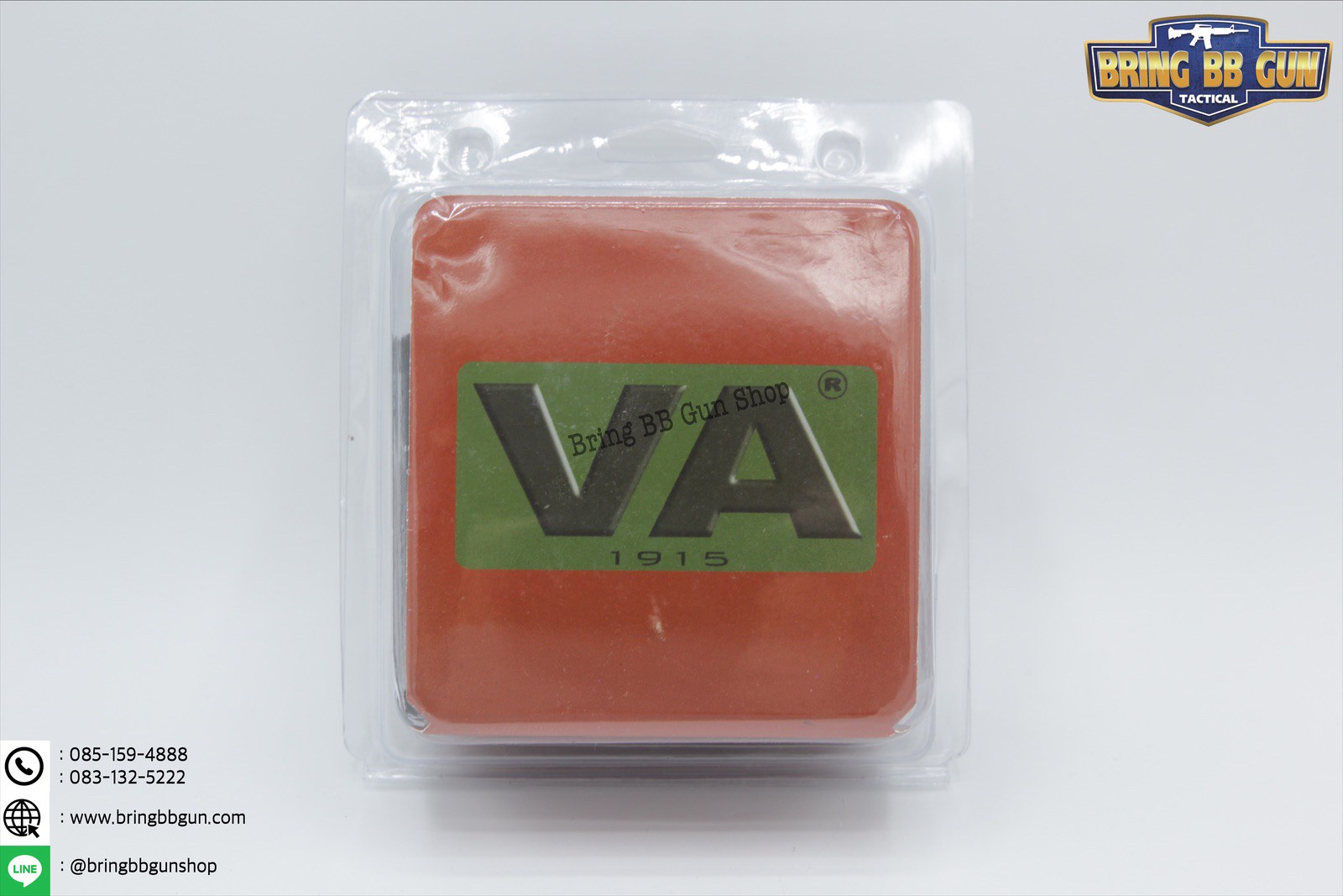 ซองแม็กกาซีนคู่พกนอก ยี่ห้อ VA รุ่น 9mm. สำหรับแม็กกาซีน : 9mm.แถวคู่