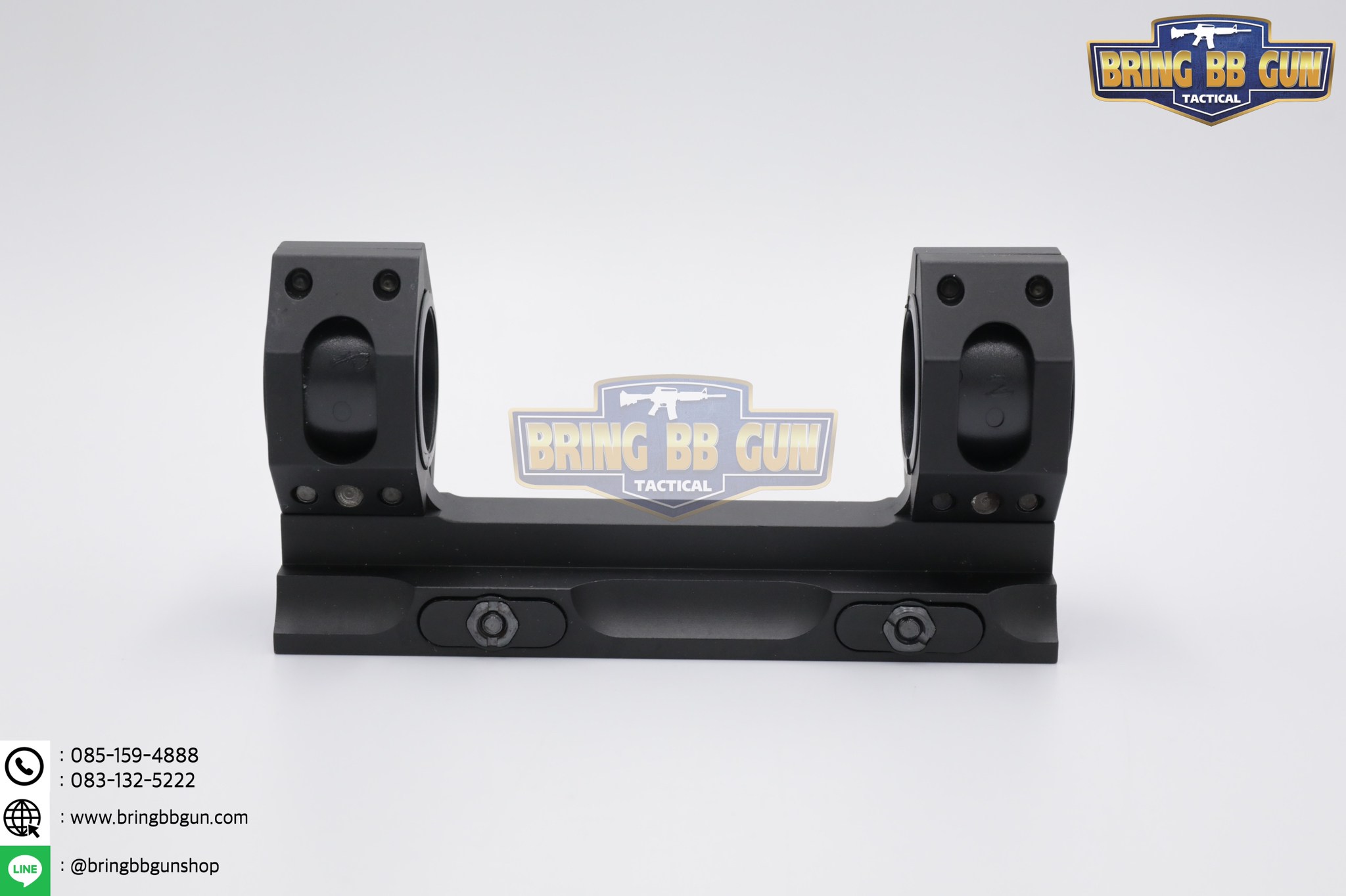 ขาจับกล้องคู่แบบปลดไว (ไซค์เล็ก) Scope AR Recon QD Mount ขาจับกล้องขนาดวง 25 และ 30mm. รุ่นปลดไว จับราง 20 mm.