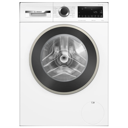 WGA25400TH Series 4 washing machine, frontloader fullsize 10 kg 1400 rpm