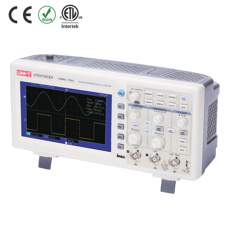 UNI-T UTD2102CEX ออสซิโลสโคป