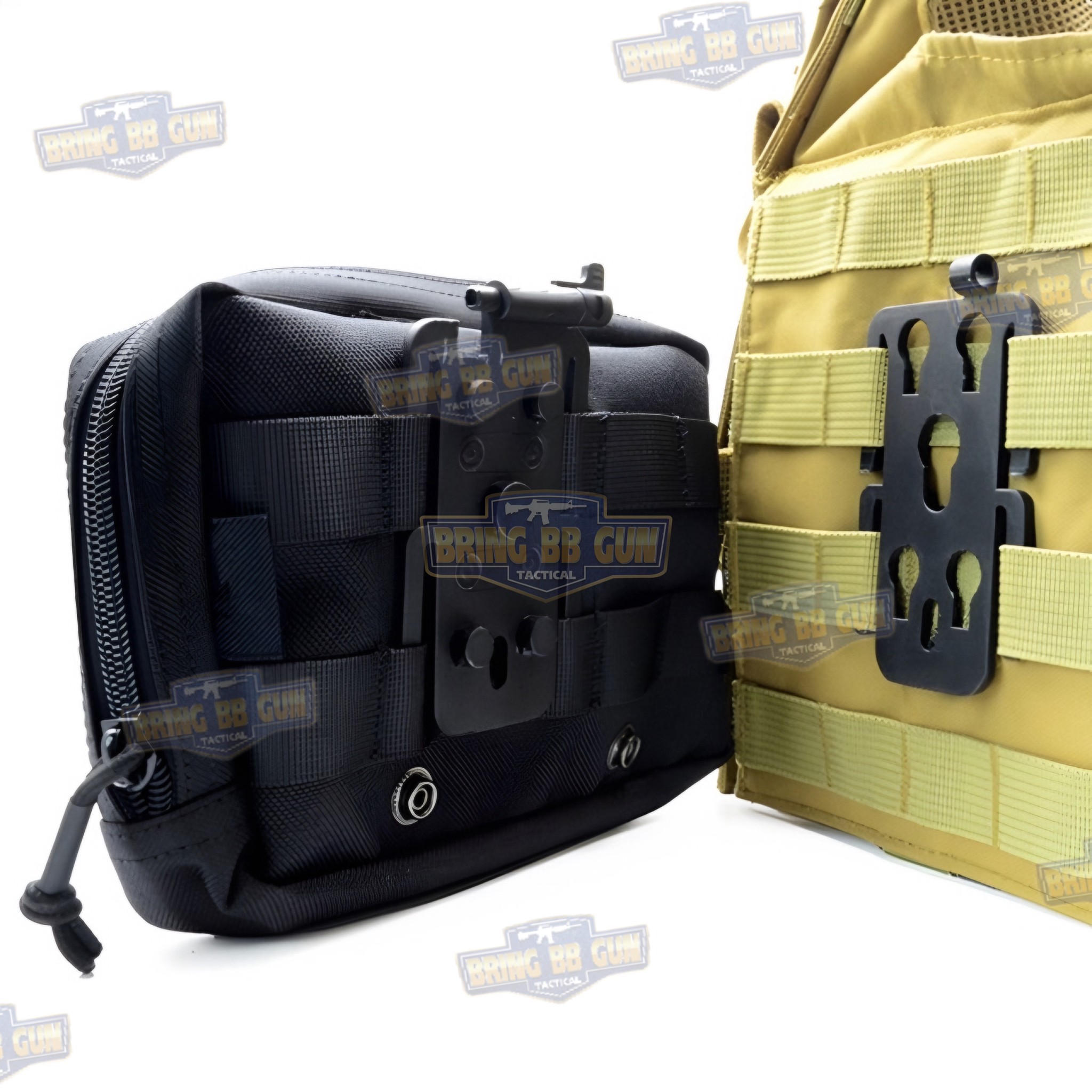 Adapter Molle ปลดไว (ตัวปลดไวสำหรับ Molle) Orpaz Modular System OMS Inserts & Receivers OMS MOLLE Inserts & Receiver Attachment Belt Loop Hunting Vest Magazine Pouch Connection Quick