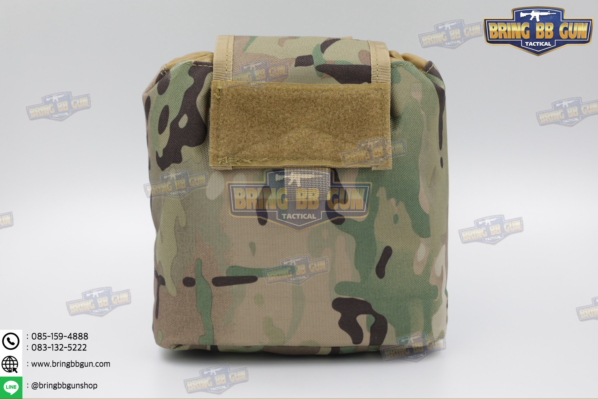 ถุงทิ้งแม็กกาซีนแบบพับได้ B01 (ถุงเก็บอุปกรณ์) (Tactical Storage Bag) (Folding Magazine Recycling Bags) (Drop Pouch) (Dump Pouch)