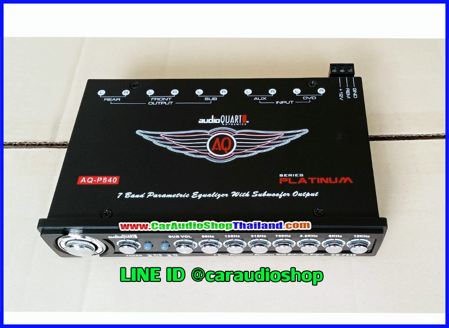 ปรีแอมป์ คุณภาพ AUDIO QUART P840