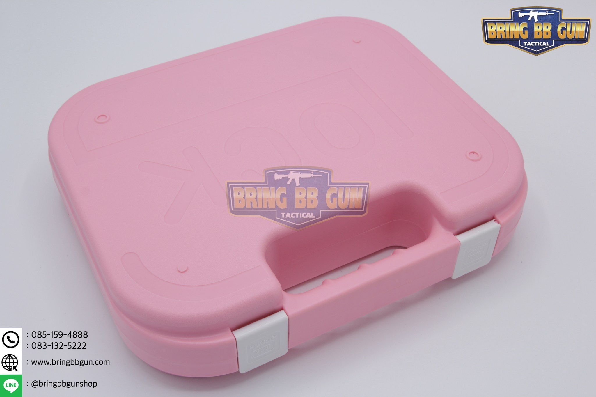 กล่องปืนสั้น Glock (กล่องปืนสั้น B11) (เคสกันกระแทรก) (Lockable Pistol Case)