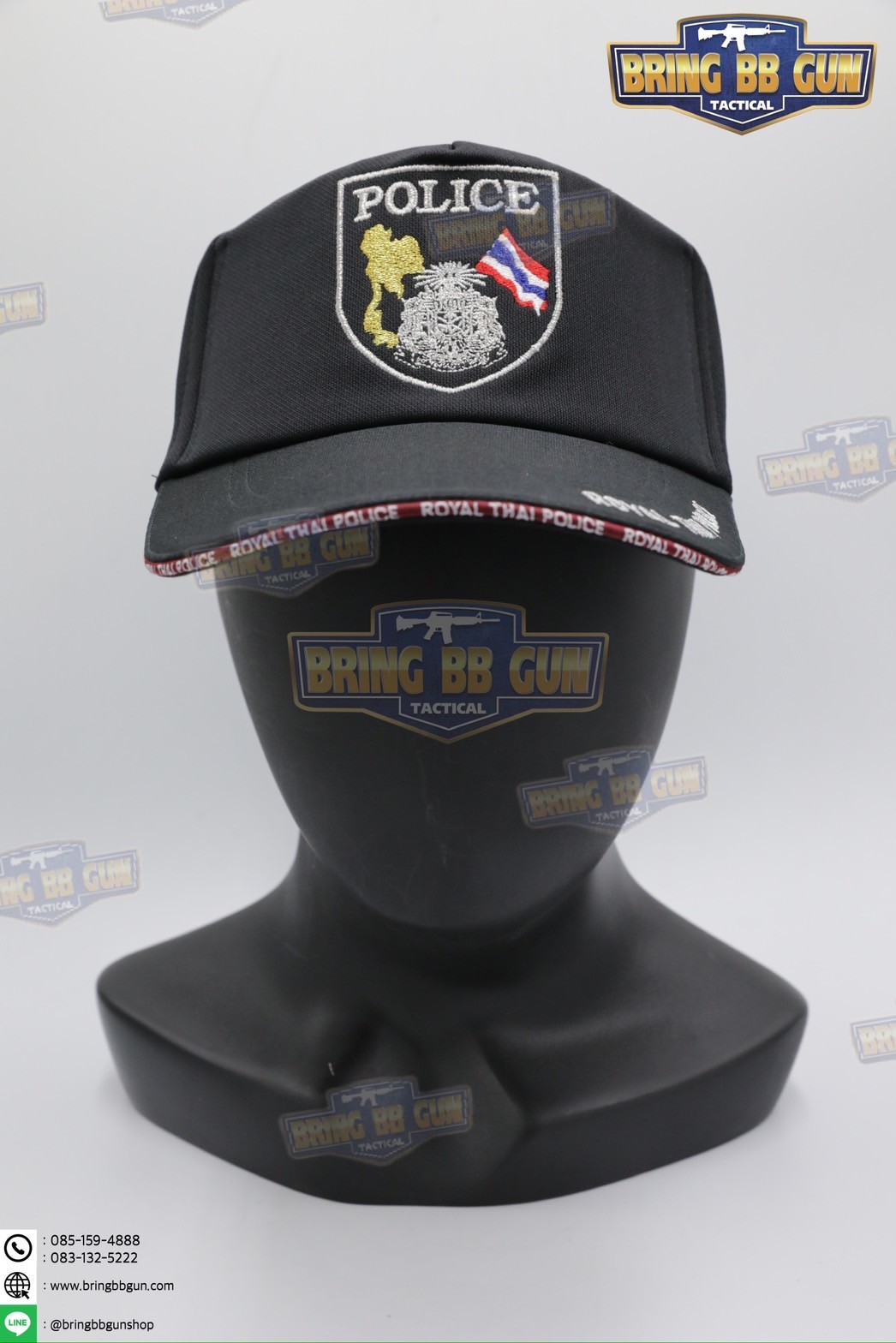 หมวกแก๊ปปักลายหน่วยงานต่าง เกรดพรีเมี่ยม (Version 1) Cap