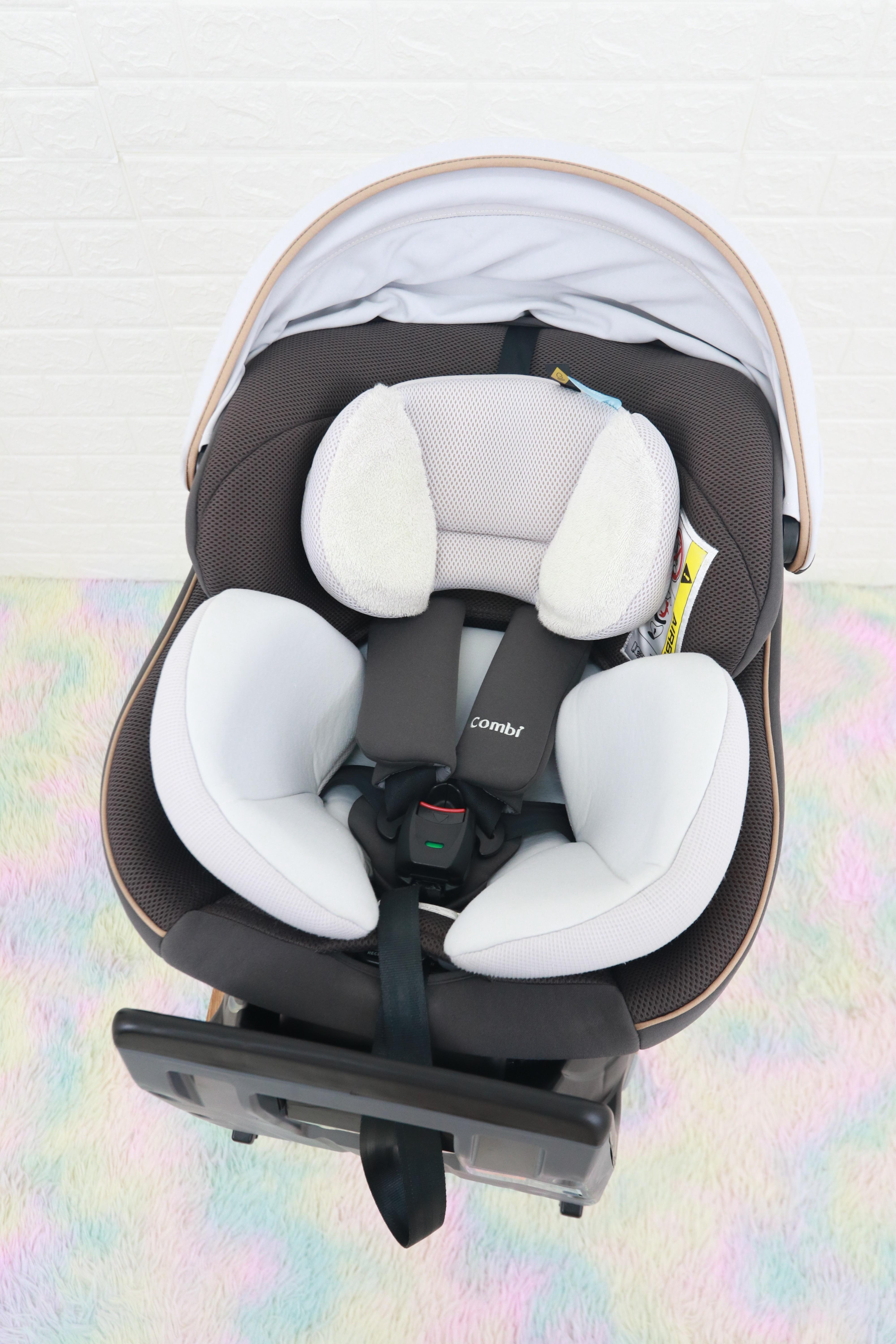 [สินค้าฝากขาย] คาร์ซีทมือสอง Combi Culmove Smart ISOFIX Egg Shock JL-590 Dark Grey