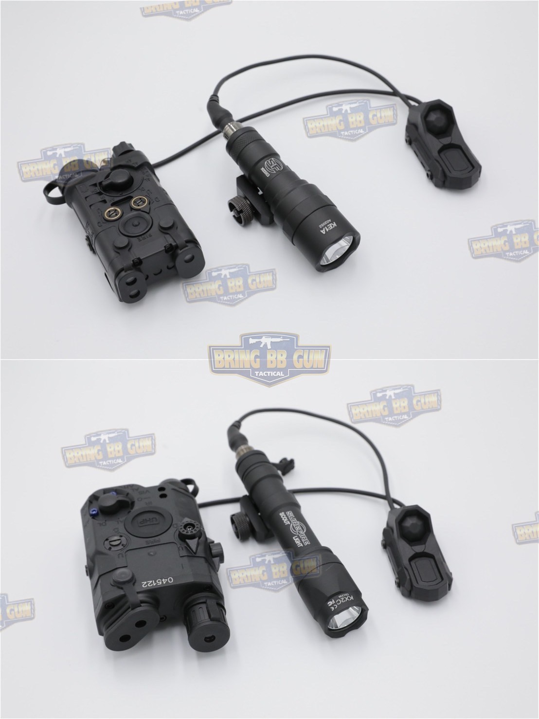 สวิตซ์หางหนูไฟฉาย2ทาง Axon Axon Dual Control Mouse Tail for Surefire / 2.5mm.