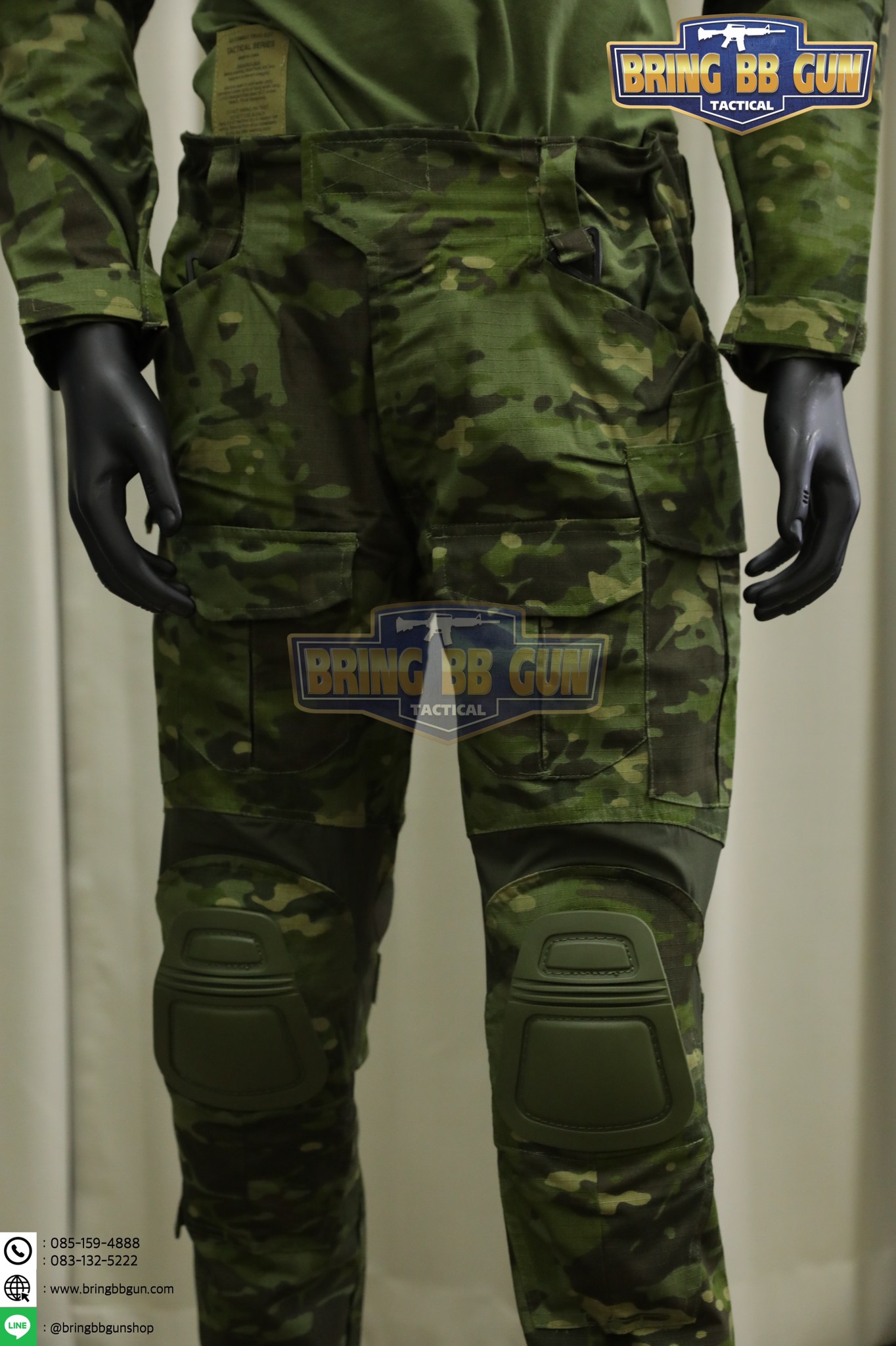 ชุดคอมแบทสูท Gen3 (Combat Frog Suit G3) (เสื้อ+กางเกง+สนับเข่า+สนับศอก)