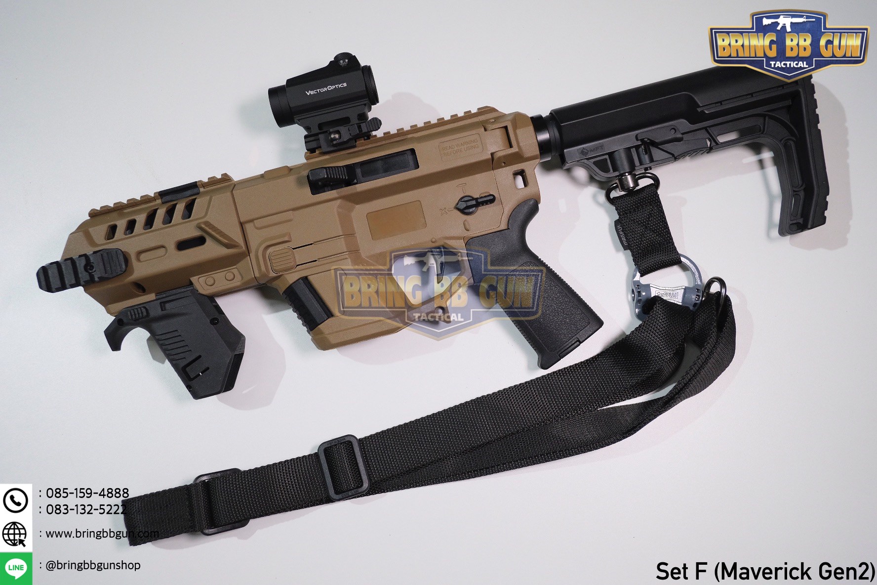 ชุดประกอบ (Set) R-02 สำหรับ Glock (Toy Version)
