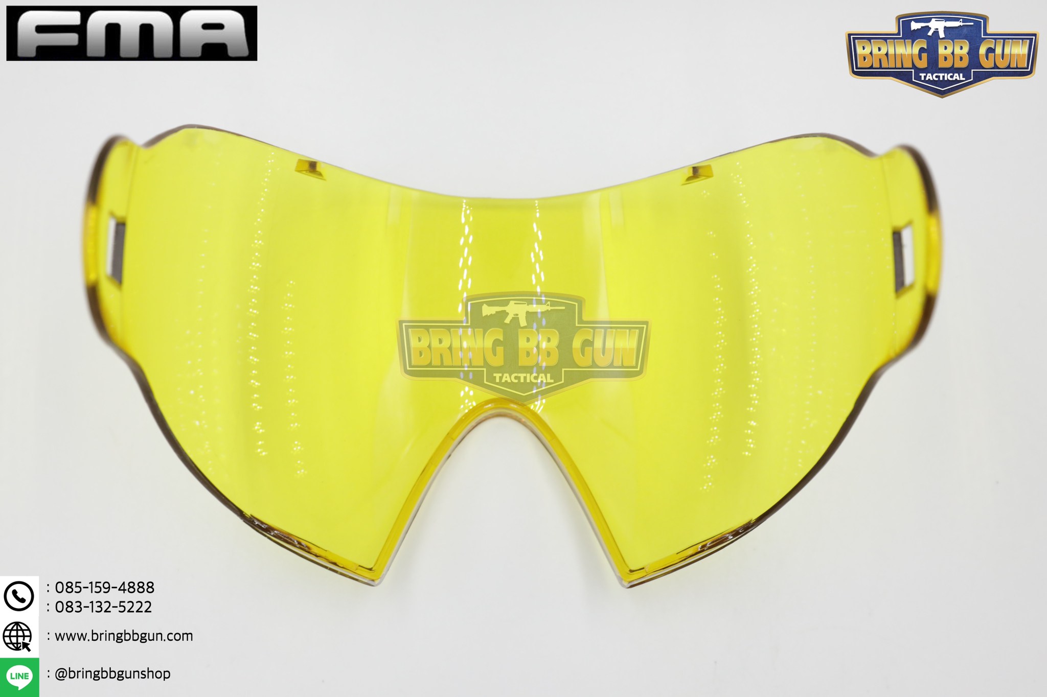 เลนส์หน้ากาก F1 ยี่ห้อ FMA รุ่น เลนส์1ชั้น