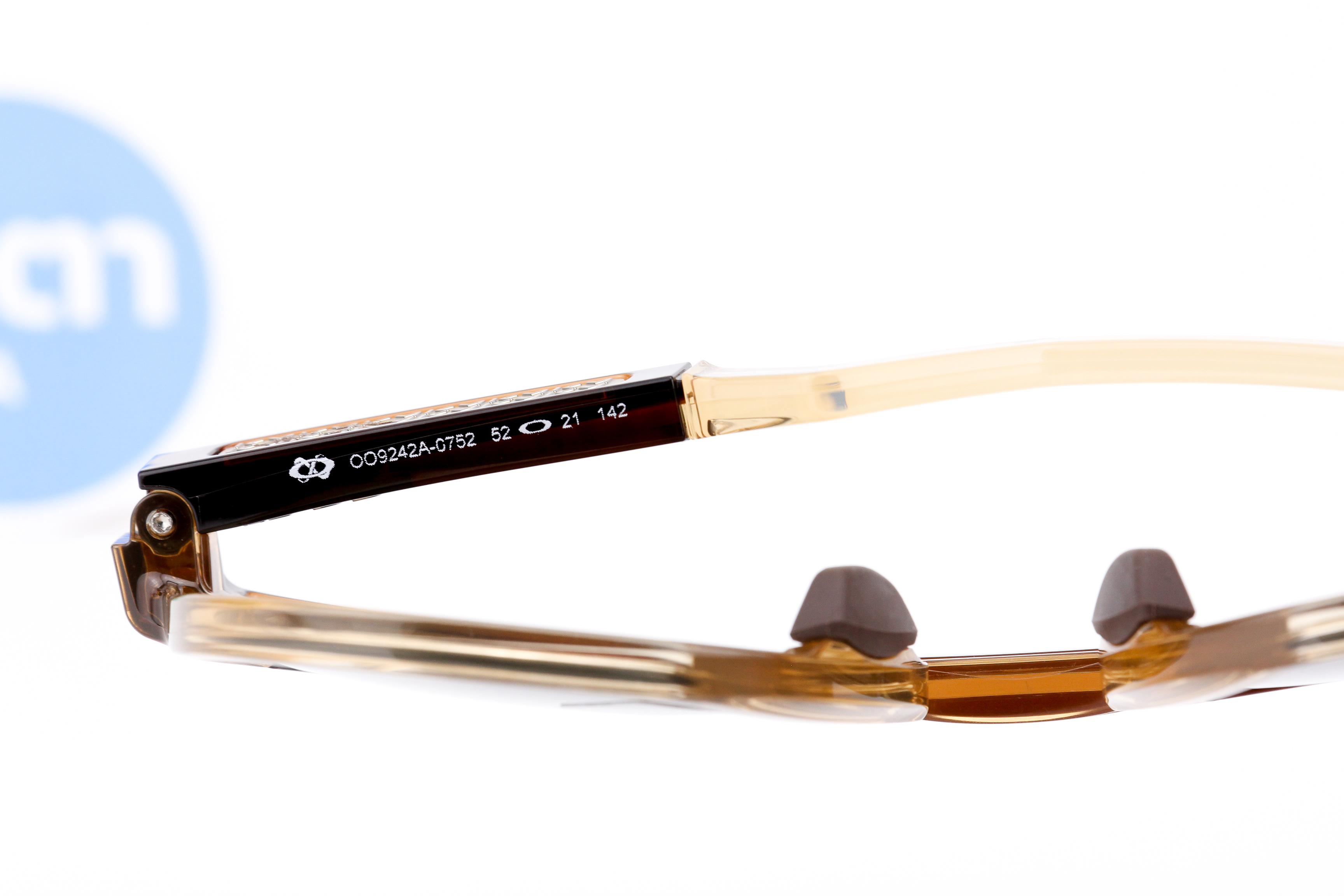 Oakley HSTN Dark Amber-Light Curry/Prizm Tungsten SKU#OO9242A-07