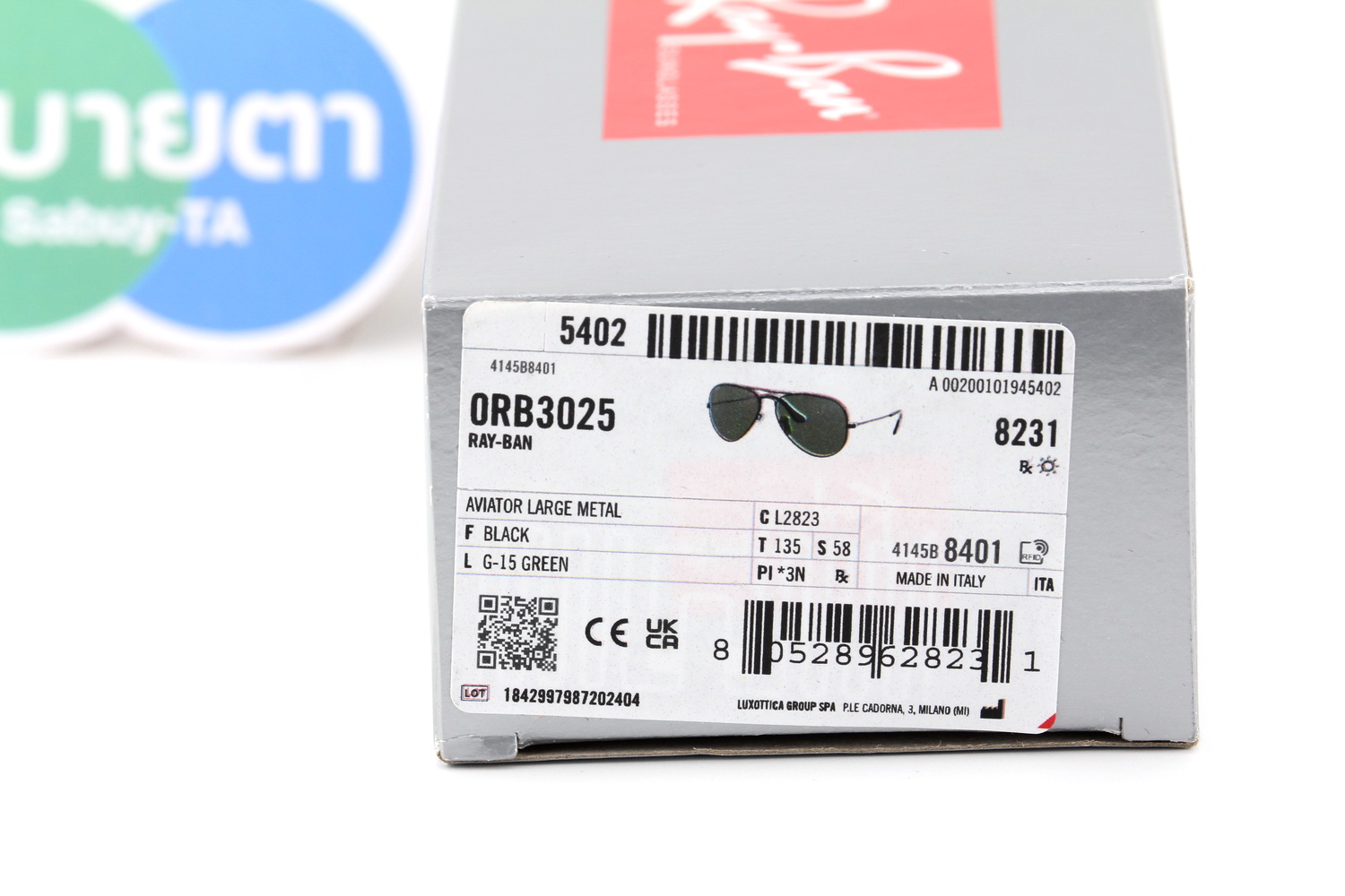 RayBan Aviator RB3025 L2823