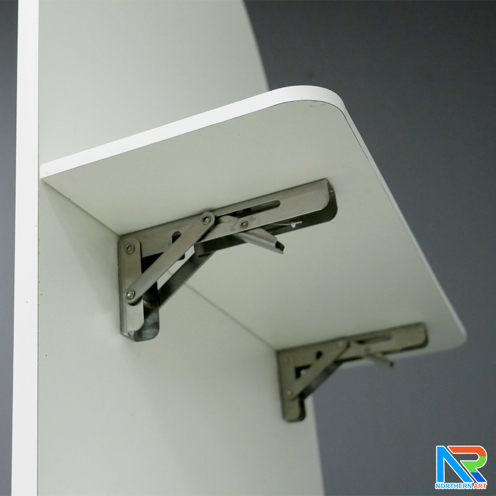 ชั้นวางสแตนดี้ไม้ MDF ปิดผิวเมลามีน ขนาด (W) 58 x (L) 30 x (H) 160 cm.