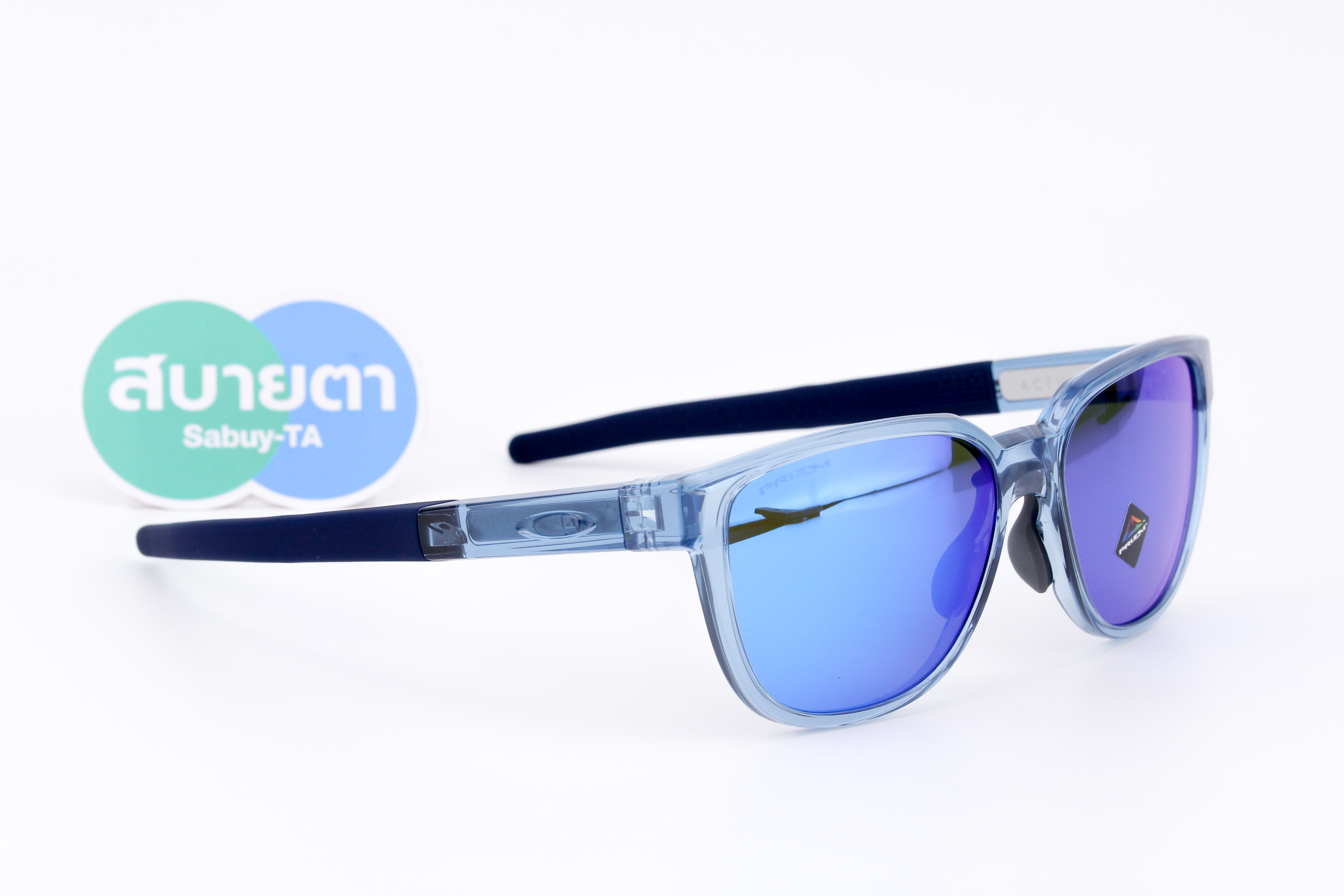 Oakley Actuator Trans Stonewash/Prizm Sapphire SKU#OO9250A-06 (Asia Fit)