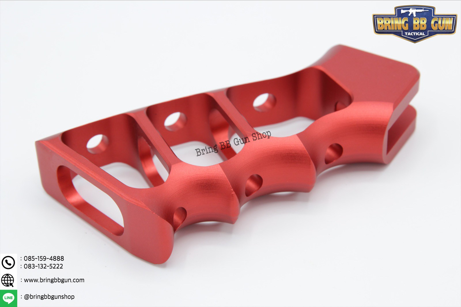 กริ๊ปมือหลัง งานCNC ยี่ห้อ 5KU (กริ๊ปมือแก็ส) น้ำหนัก : 122 กรัม สำหรับปืน : ตระกูล M4/M16,AR15,AR9,Derya MK12