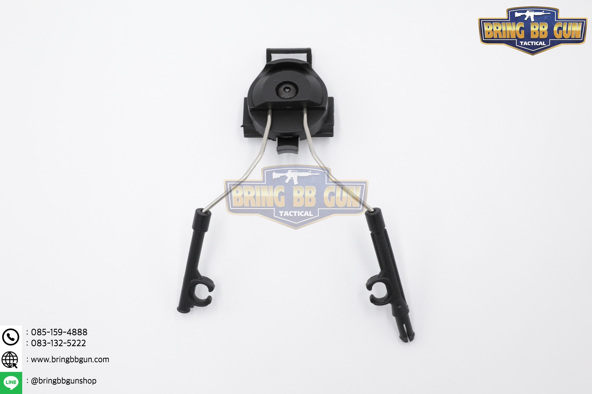 Helmet Rail Suspension Bracket (อแดปเตอร์ขาจับหูฟังใส่รางข้างหมวกฟาส)