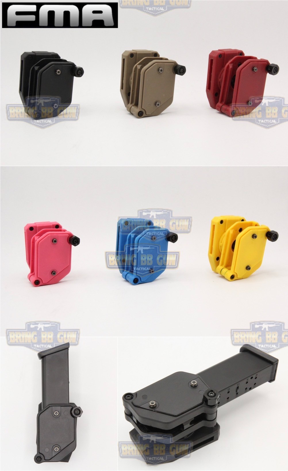 Multi-angle Speed Magazine Pouch ยี่ห้อ FMA (ซองแม็กกระซีน IPSC ปรับองศาได้