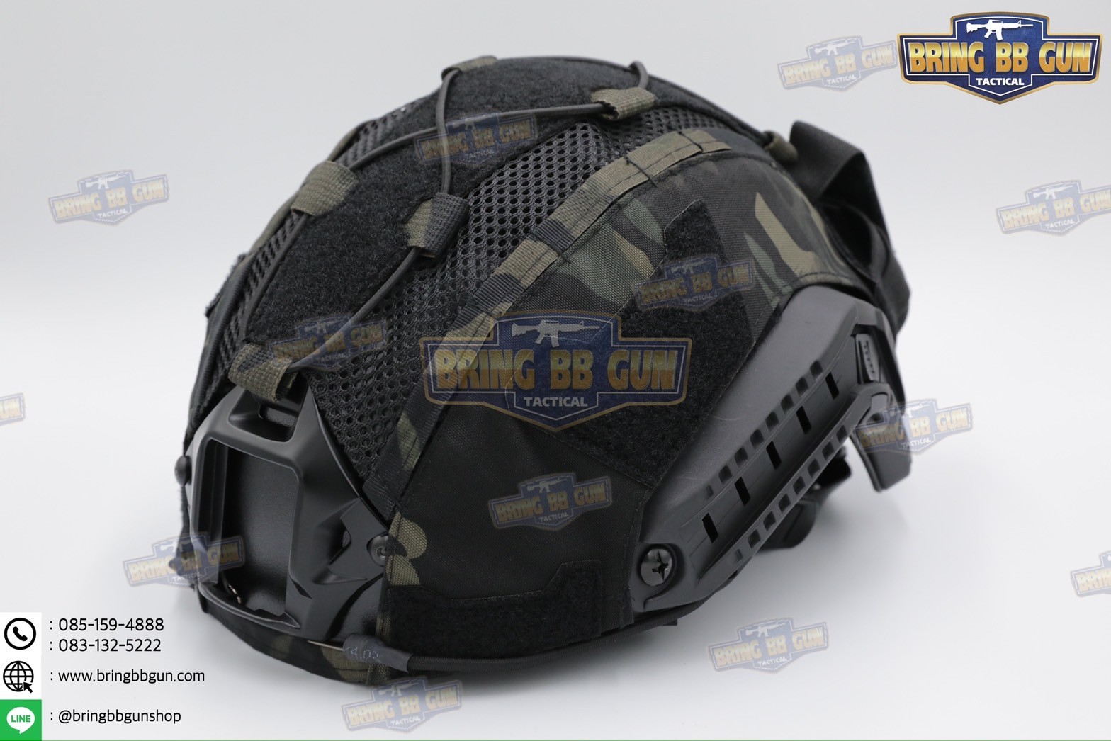 ผ้าคลุมหมวกฟาส ทรง Agilite Gen4 (ผ้าคลุมหมวกฟาส-ตาข่าย) (Mesh Fast Helmet Cover) (Fast Helmet Cover Gen4) (OPS-Core Helmet Cover)