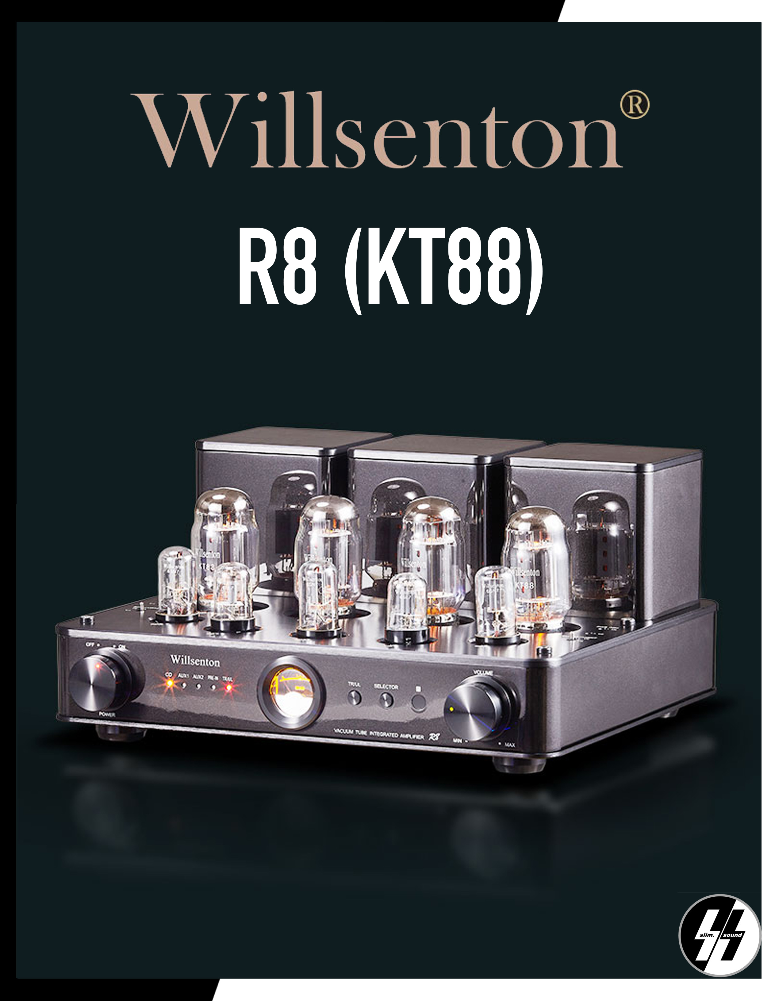 แอมป์หลอด | Willsenton - R8(KT88) | Tube Integrated Amplifier | Headphone Jack 6.5 mm