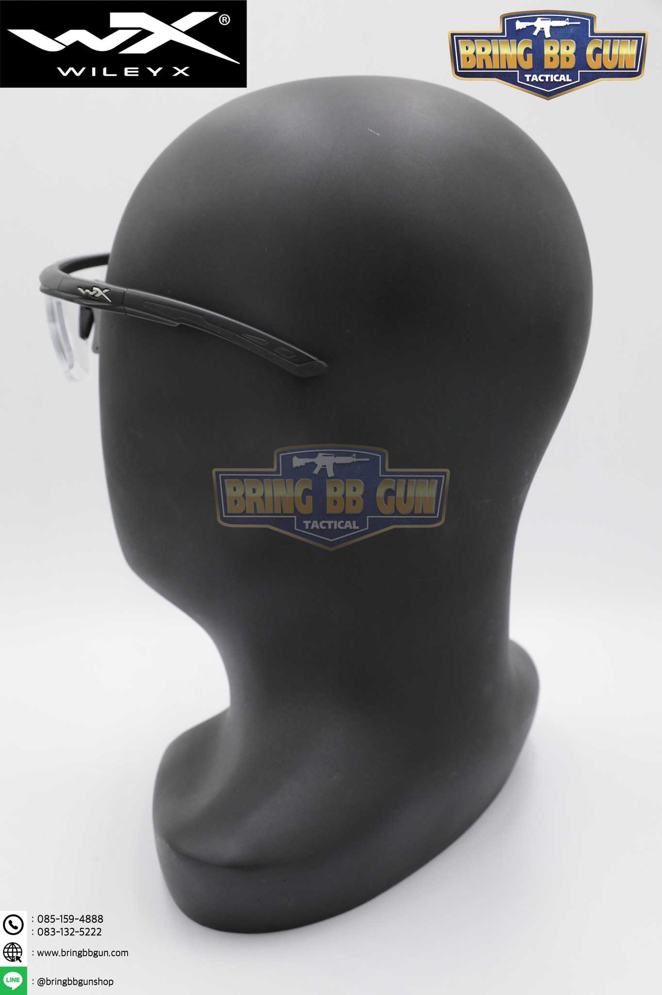 แว่นตากันแดด (แว่นตากันสะเก็ต) ยี่ห้อ WileyX รุ่น Saber Advanced 1Lens (WileyX Saber Advanced)