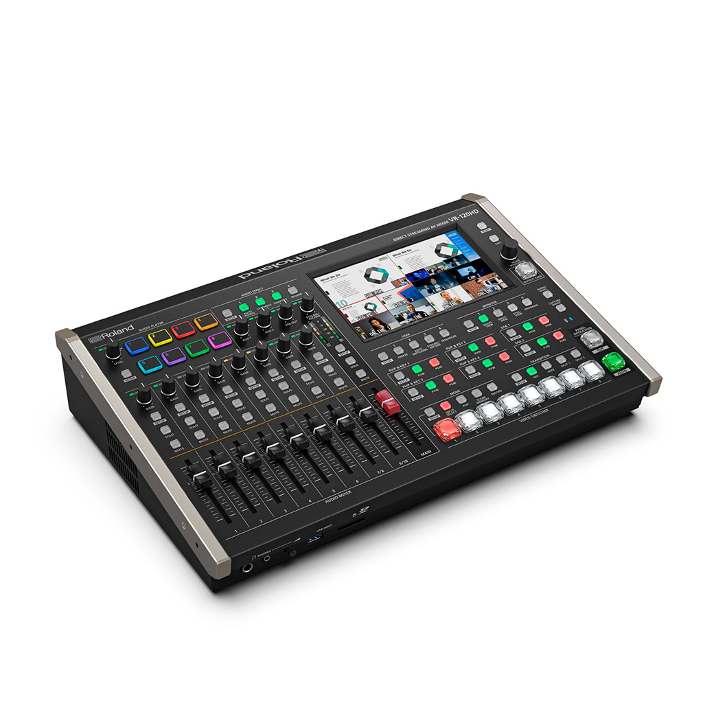 Roland VR-120HD วิดีโอ สวิตเชอร์ สำหรับงานสตรีม