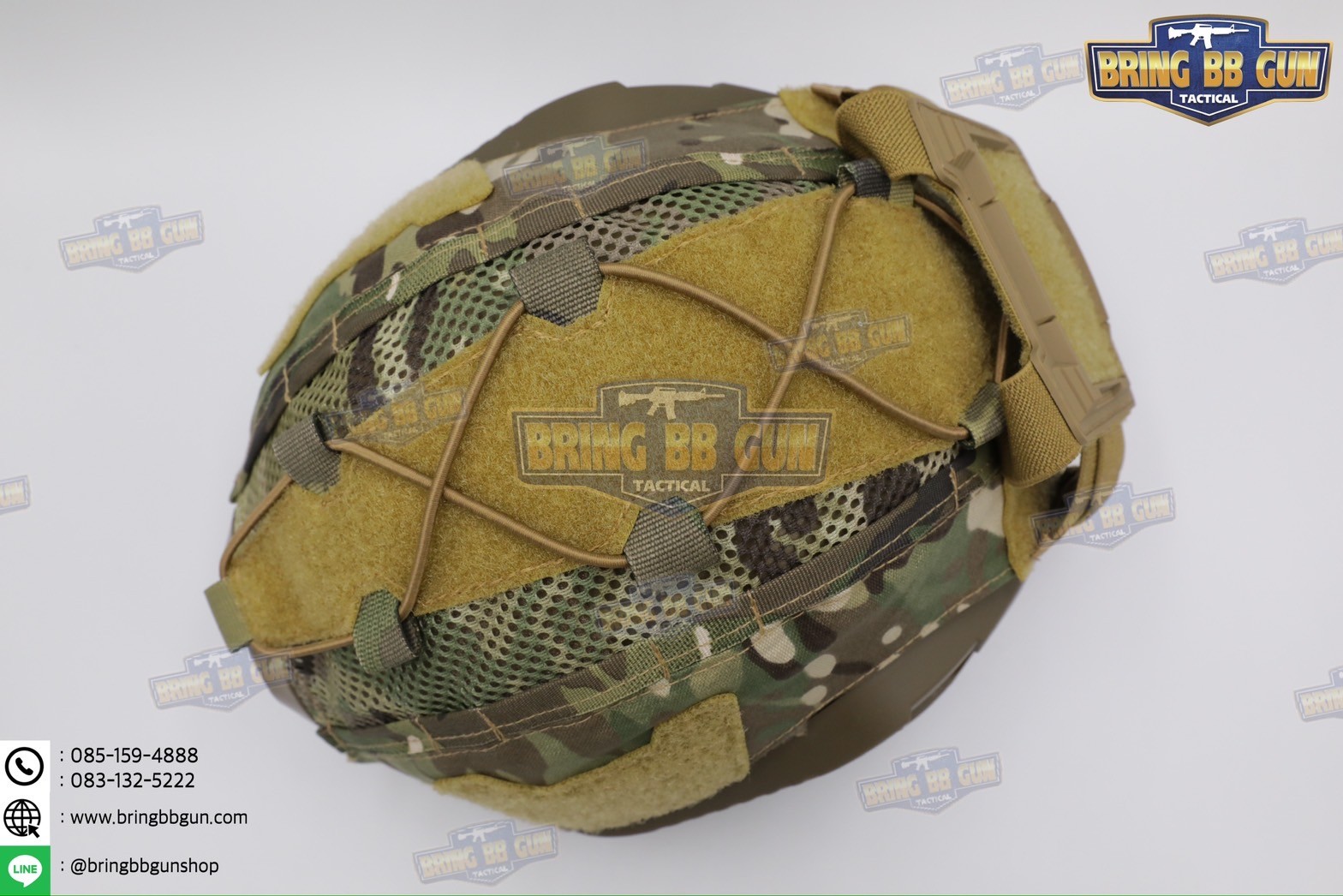 ผ้าคลุมหมวกฟาส ทรง Agilite Gen4 (ผ้าคลุมหมวกฟาส-ตาข่าย) (Mesh Fast Helmet Cover) (Fast Helmet Cover Gen4) (OPS-Core Helmet Cover)
