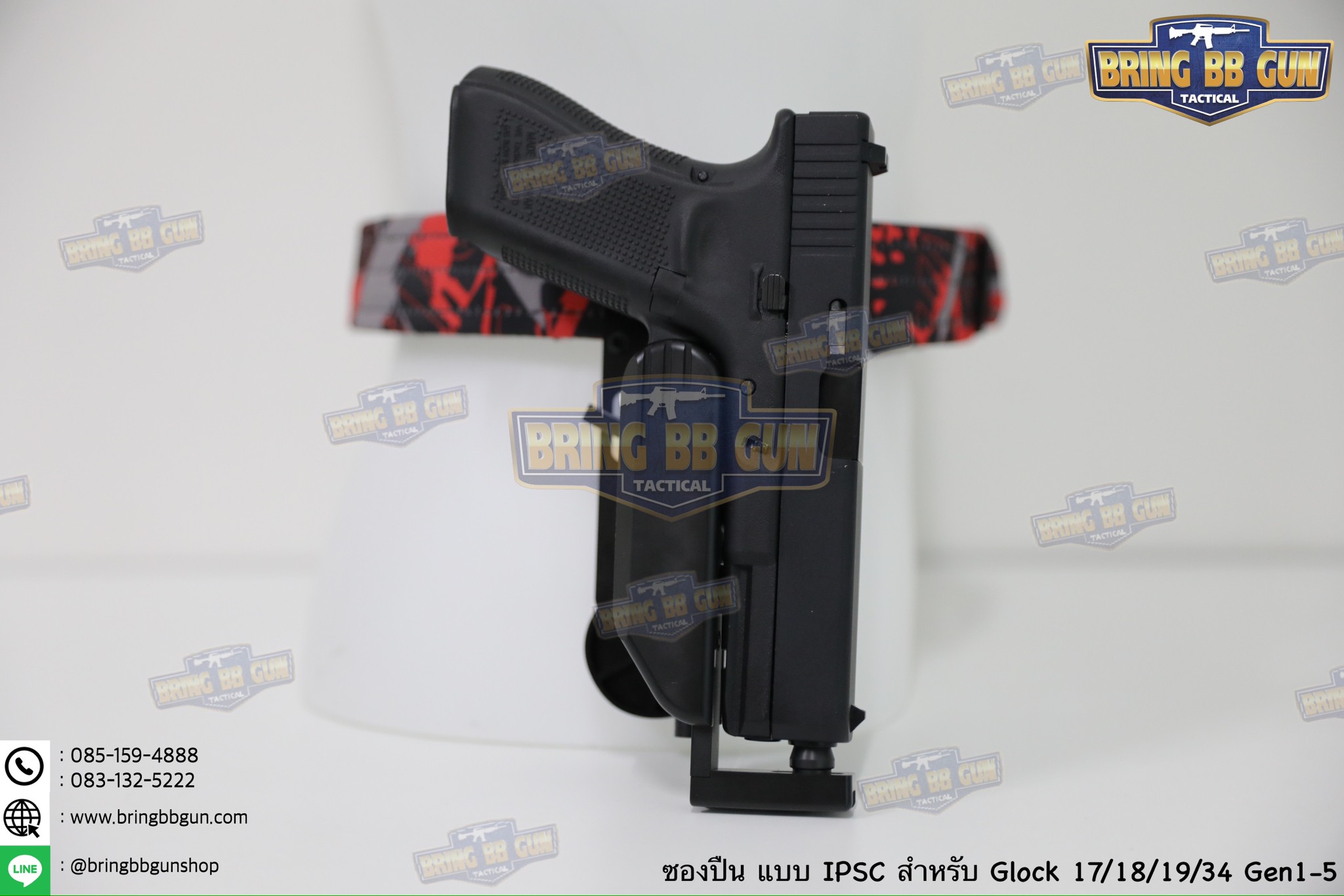 ซองปืน IPSC ทรงGhost รุ่น Glock