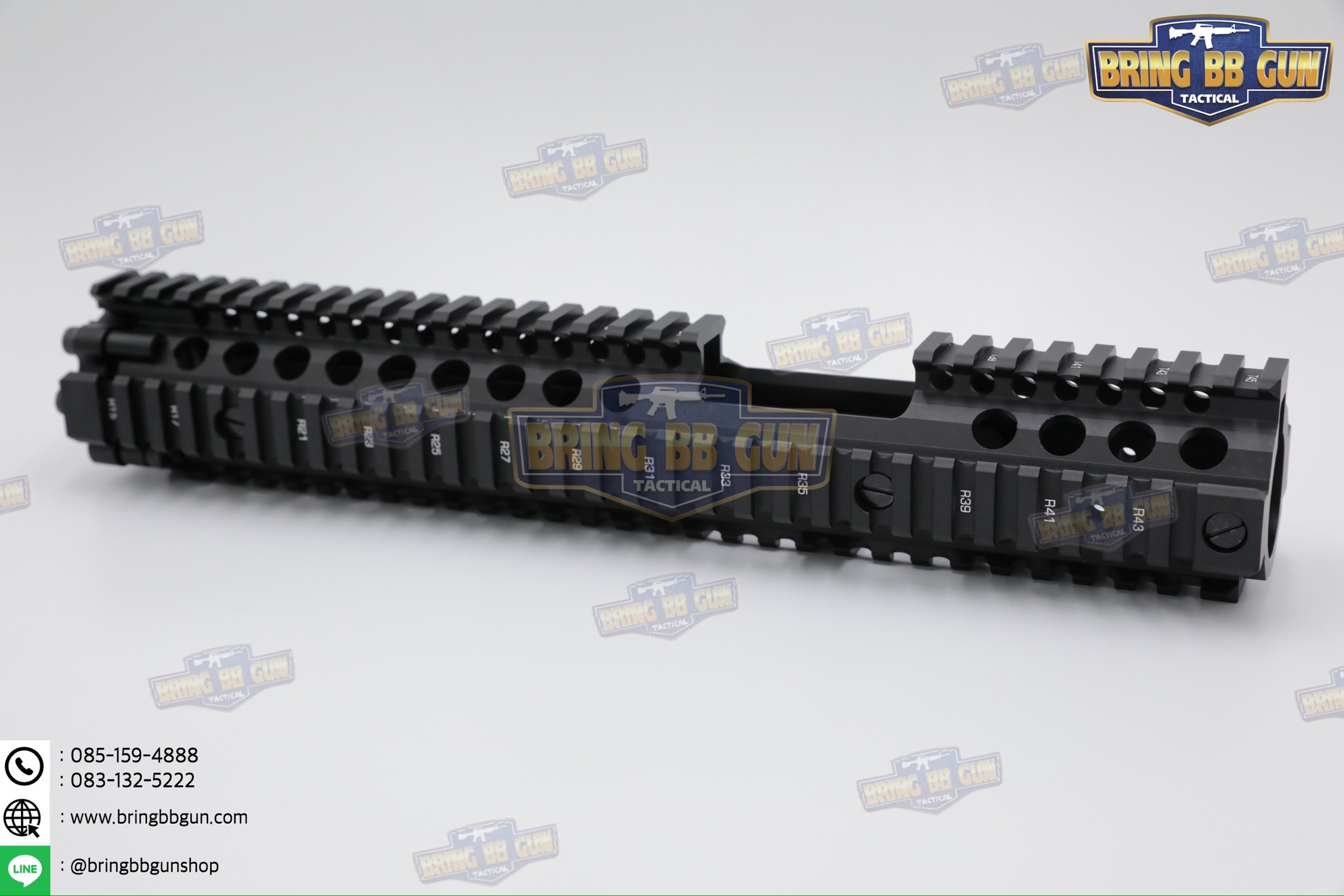 ชุดหน้า ยี่ห้อ Daniel Defense MK18 FSP RIS II รุ่นความยาว 12.5" ระบบราง Picatinny (ราง20mm.) (M4A1 FSP RAIL INTERFACE SYSTEM) (RIS II) (Front Sight Post) (FSP)