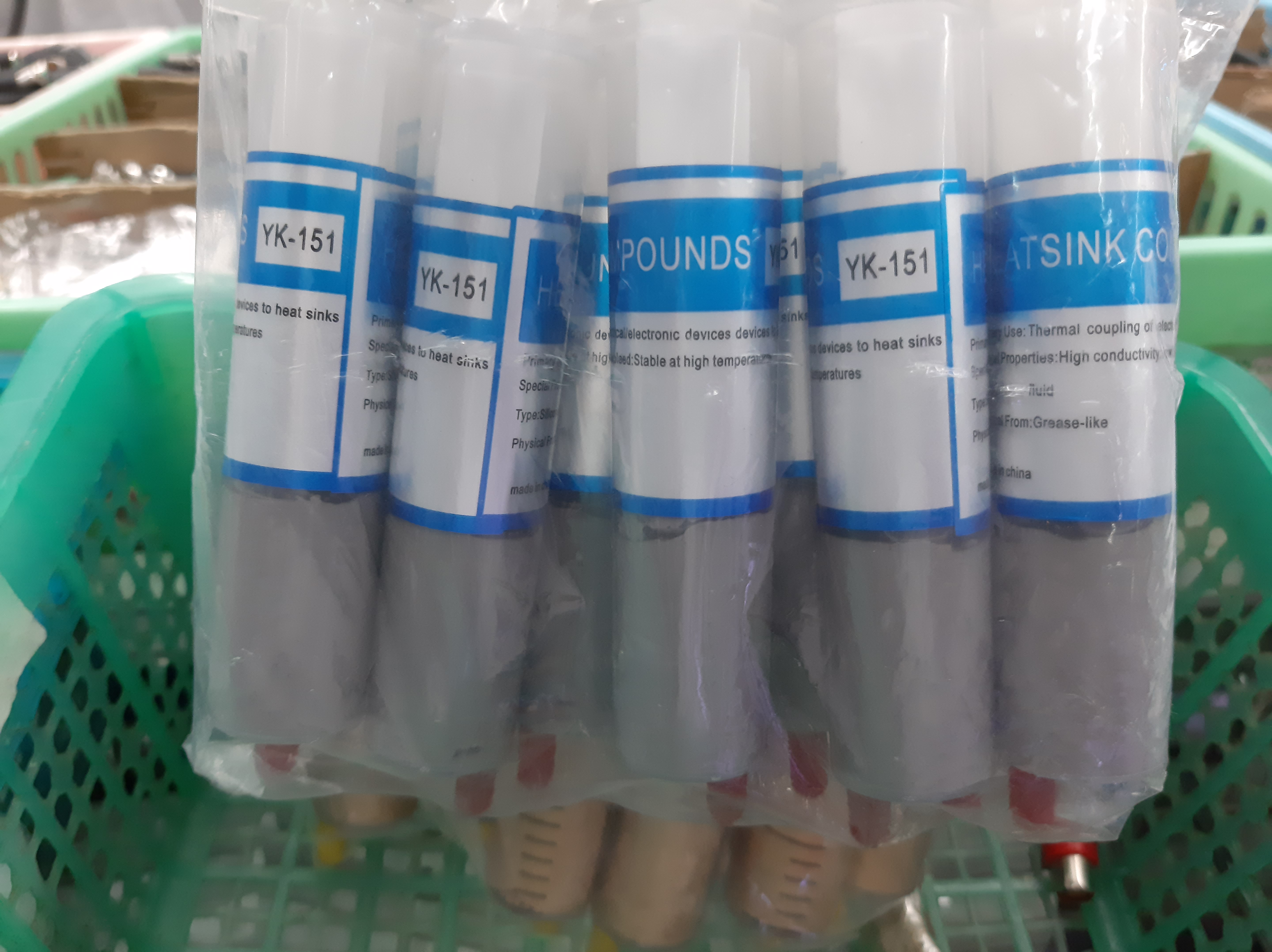 ซิลิโคน 5 ml CPU Heat sink ระบายความร้อน