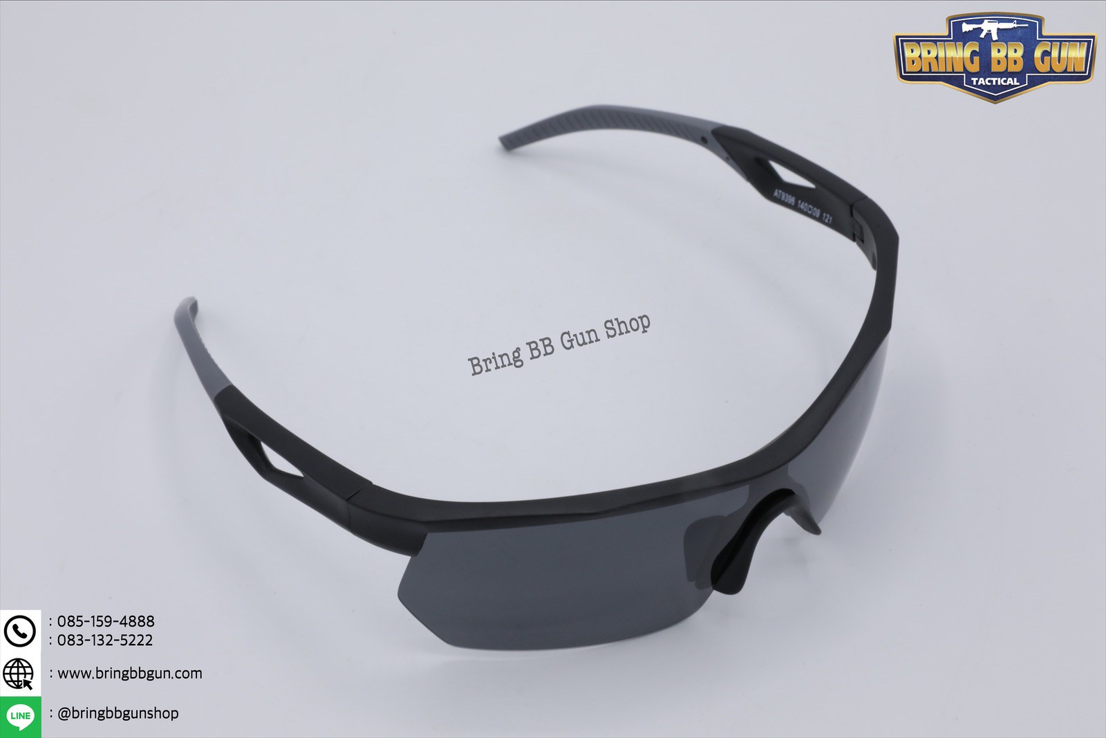 แว่นกันแดด เลนส์ Polarized (เลนส์โพลาไรซ์) รุ่น ทรงสปอร์ต